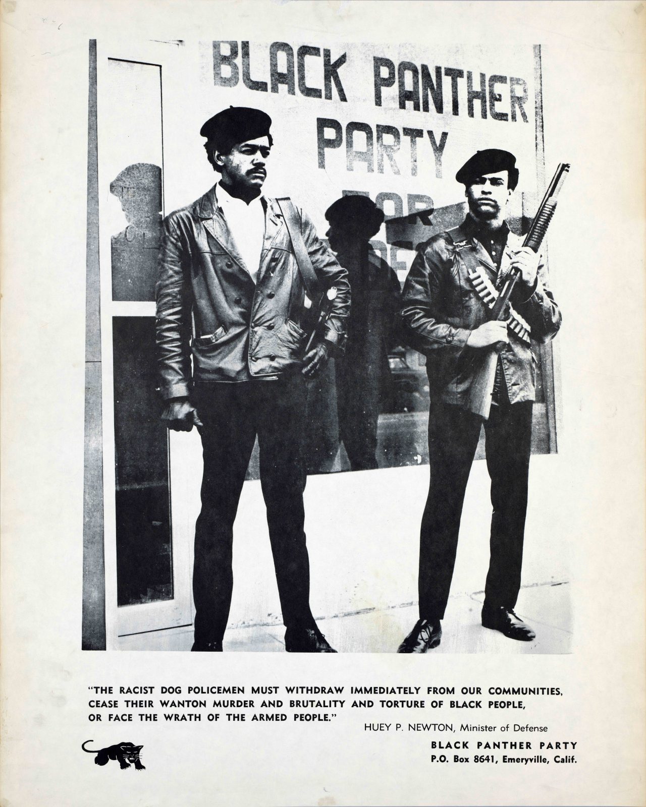 Posters And Flyers Of The Black Panther Party 1967 1972 It