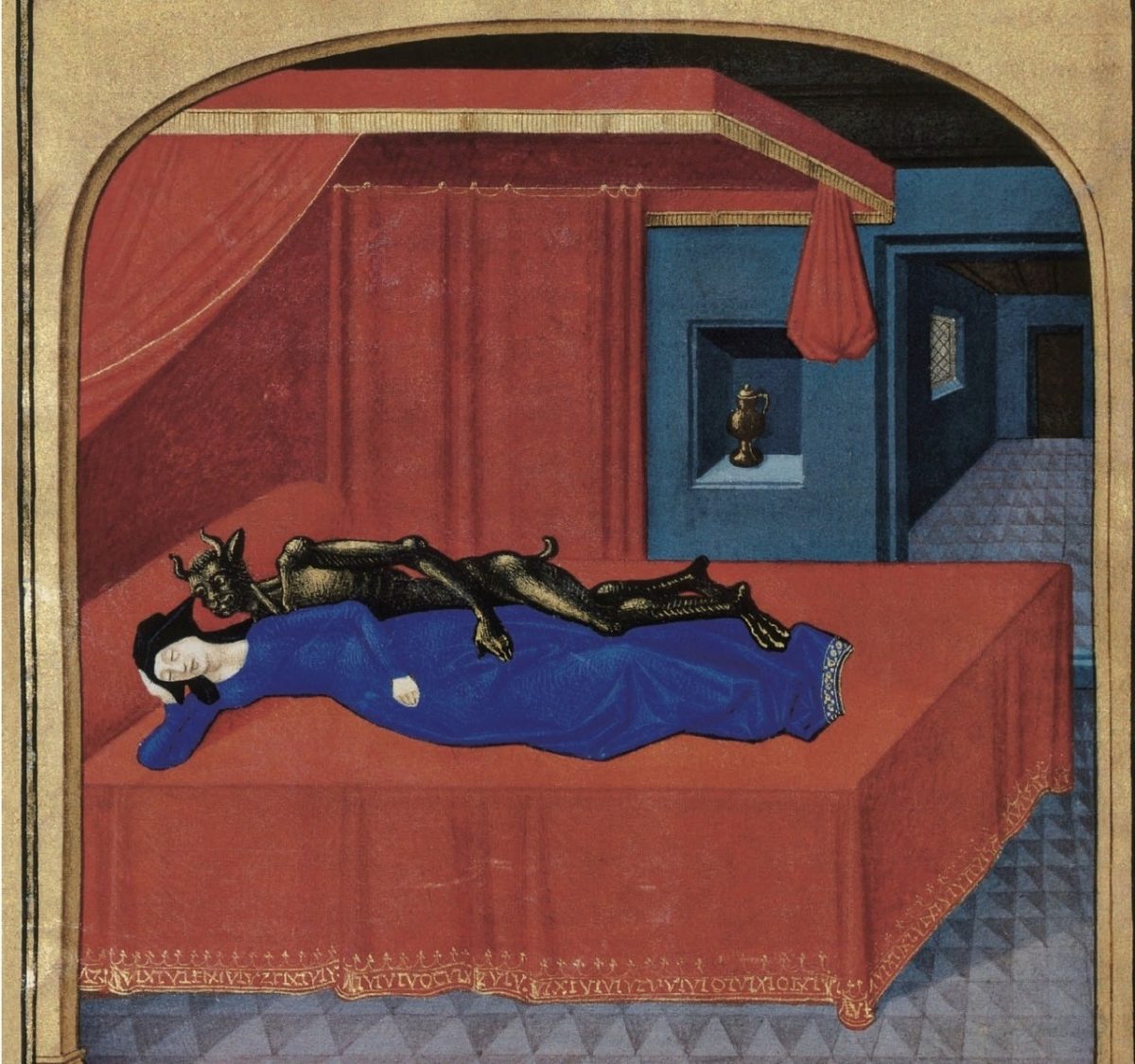 Histoire de Merlin, France (Poitiers), 1450-1455. BNF, Français 96, fol. 62v