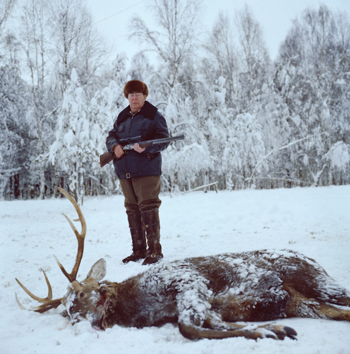 Leonid Brezhnev, hunting, deer