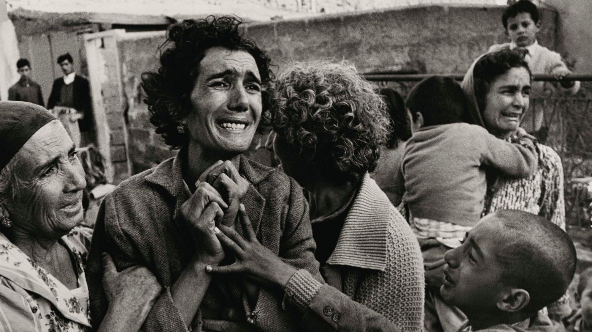 A Turkish wife learns of her husband’s death, Cyprus, 1964