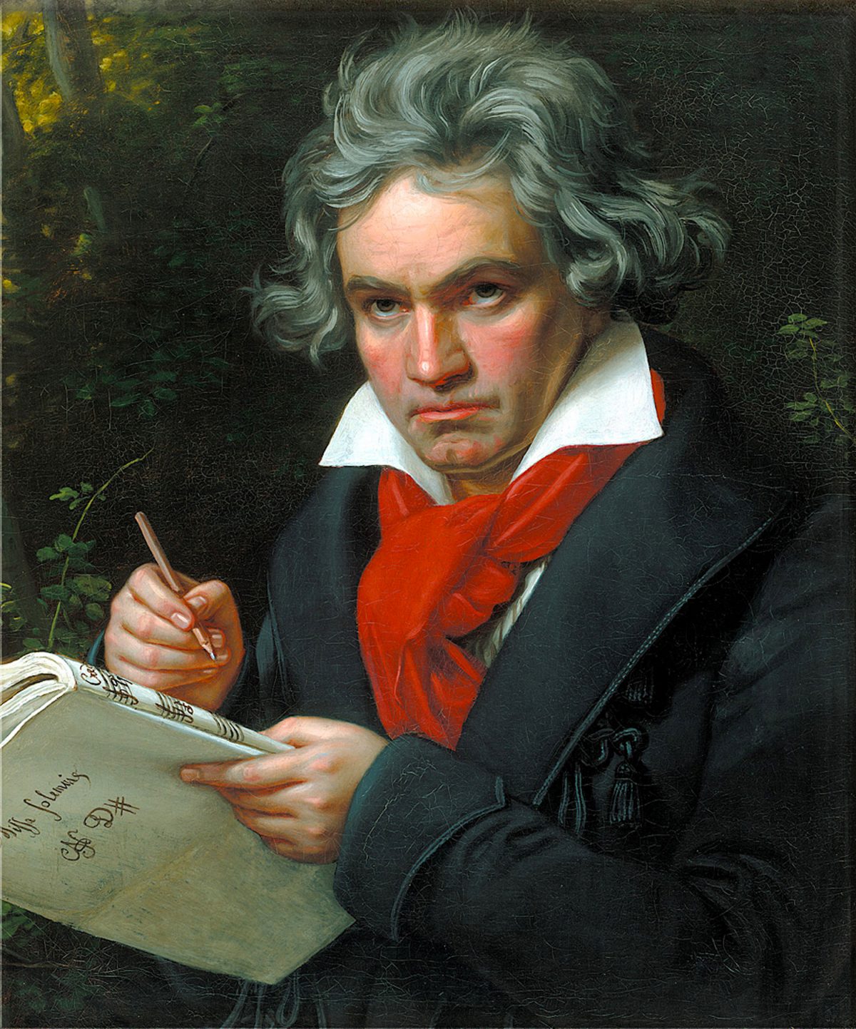 Beethoven, Joseph Karl Stieler, 1820, painting