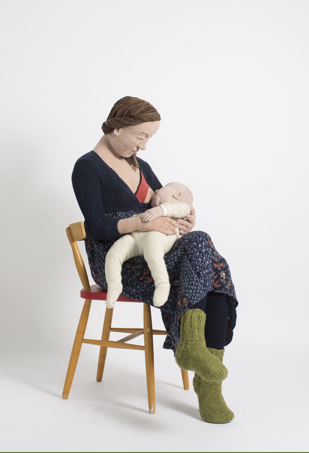 Crocheted Figures by Liisa Hietanen Village