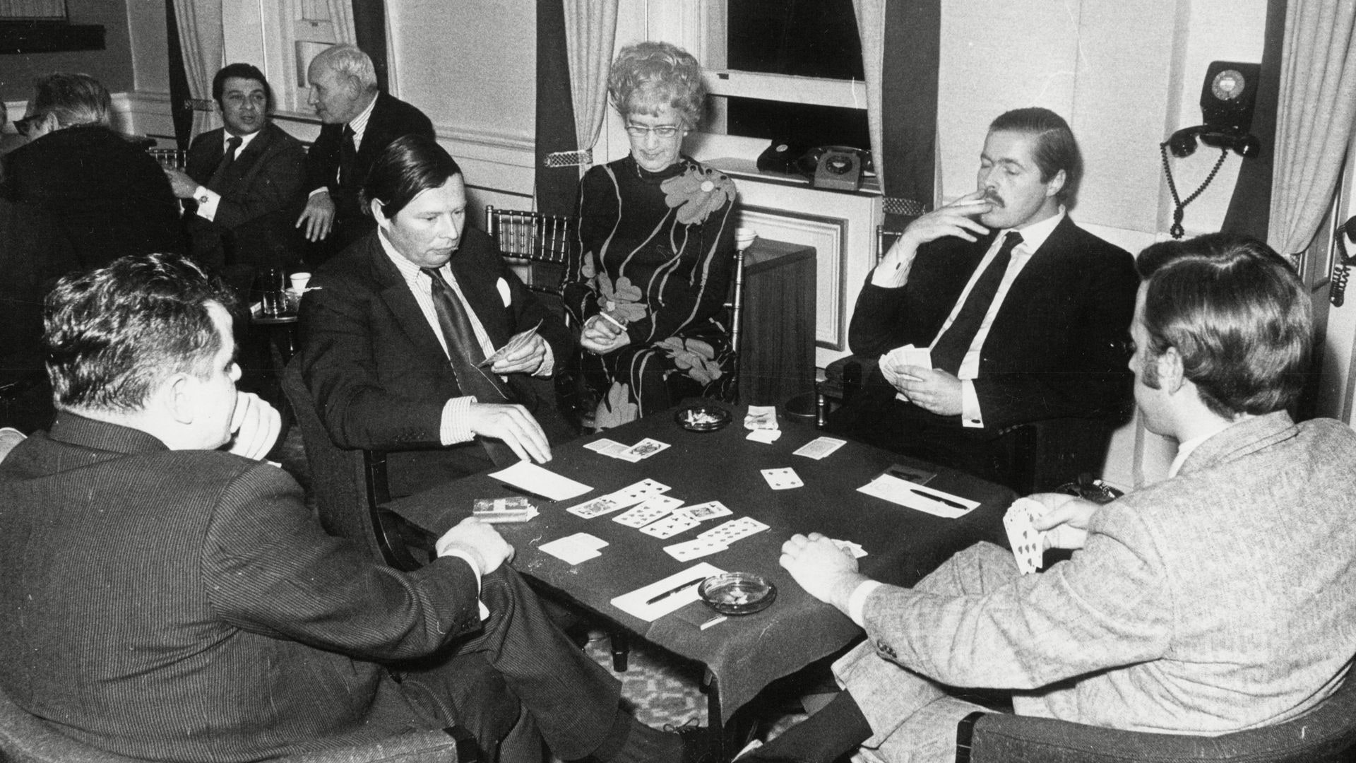 Lord Lucan playing cards