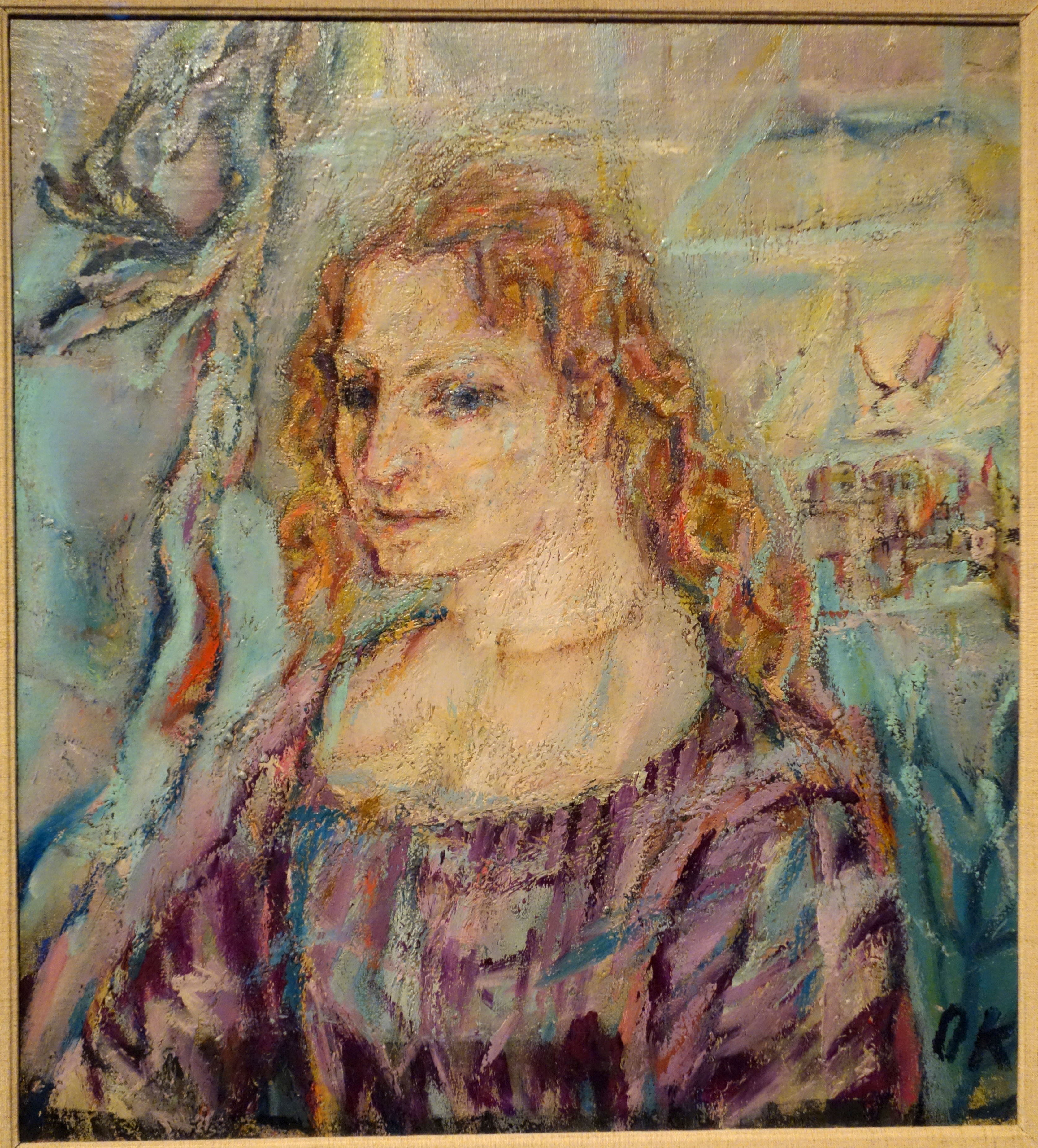 Alma Mahler by Oskar Kokoschka, 1912