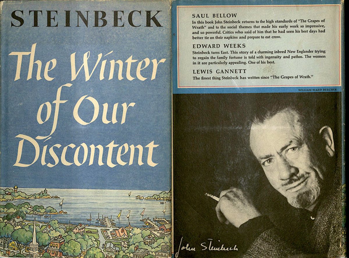 John Steinbeck, Winter of Our Discontent, book