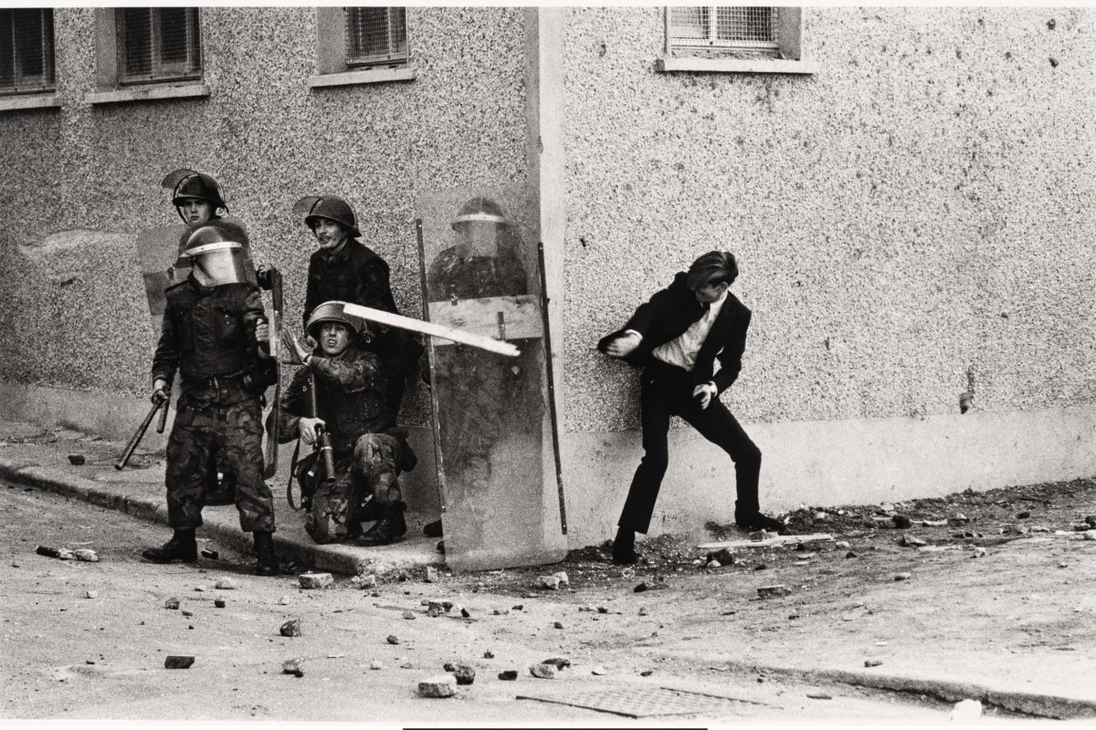 The Bogside, Londonderry, Northern Ireland, 1971