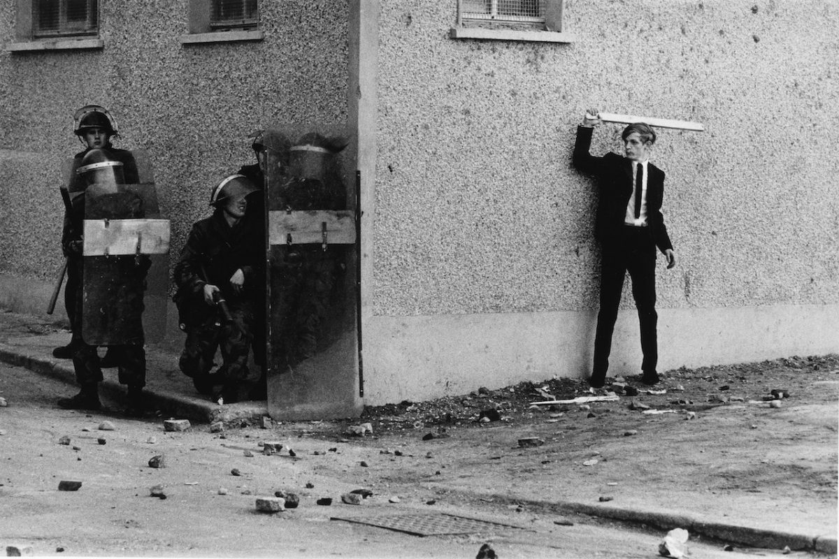 The Bogside, Londonderry, Northern Ireland, 1971