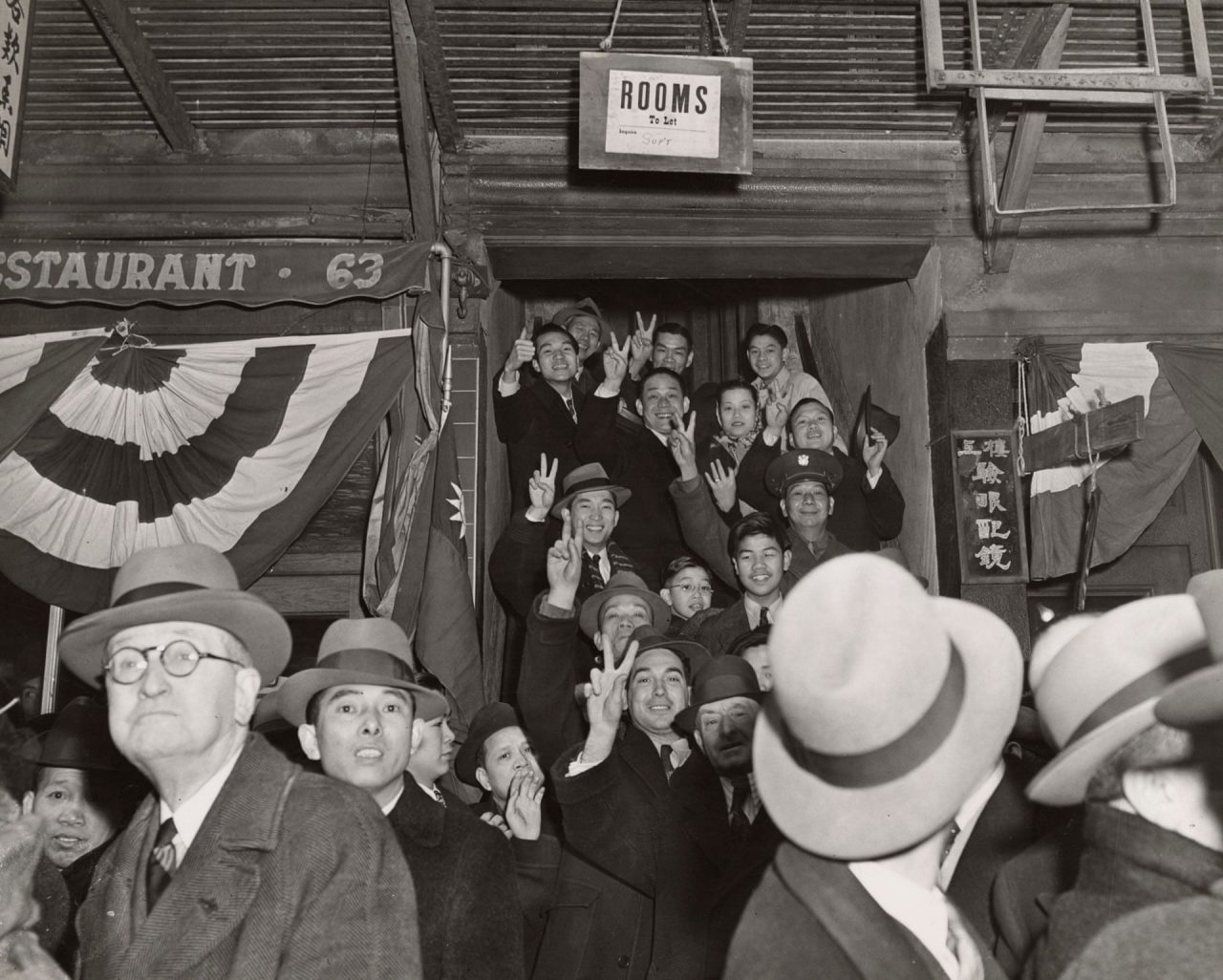 Chinatown NYC 1940s War Weegee