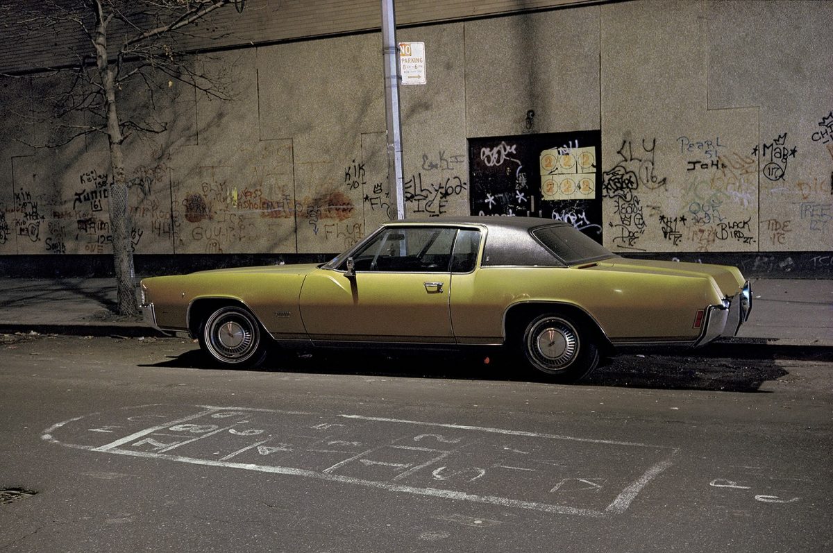 Hopscotch car, north of West Village, 1974