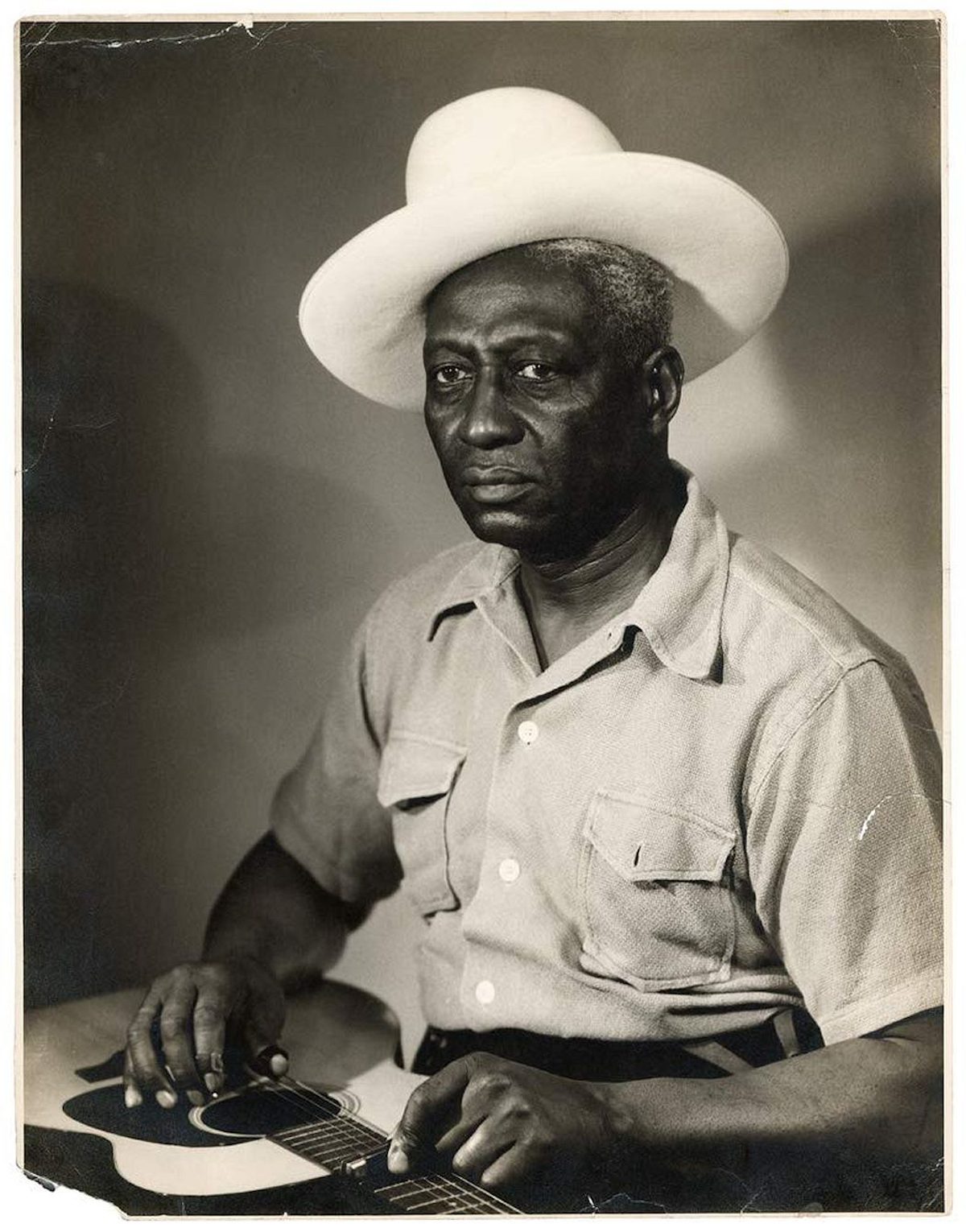 Portrait of Lead Belly