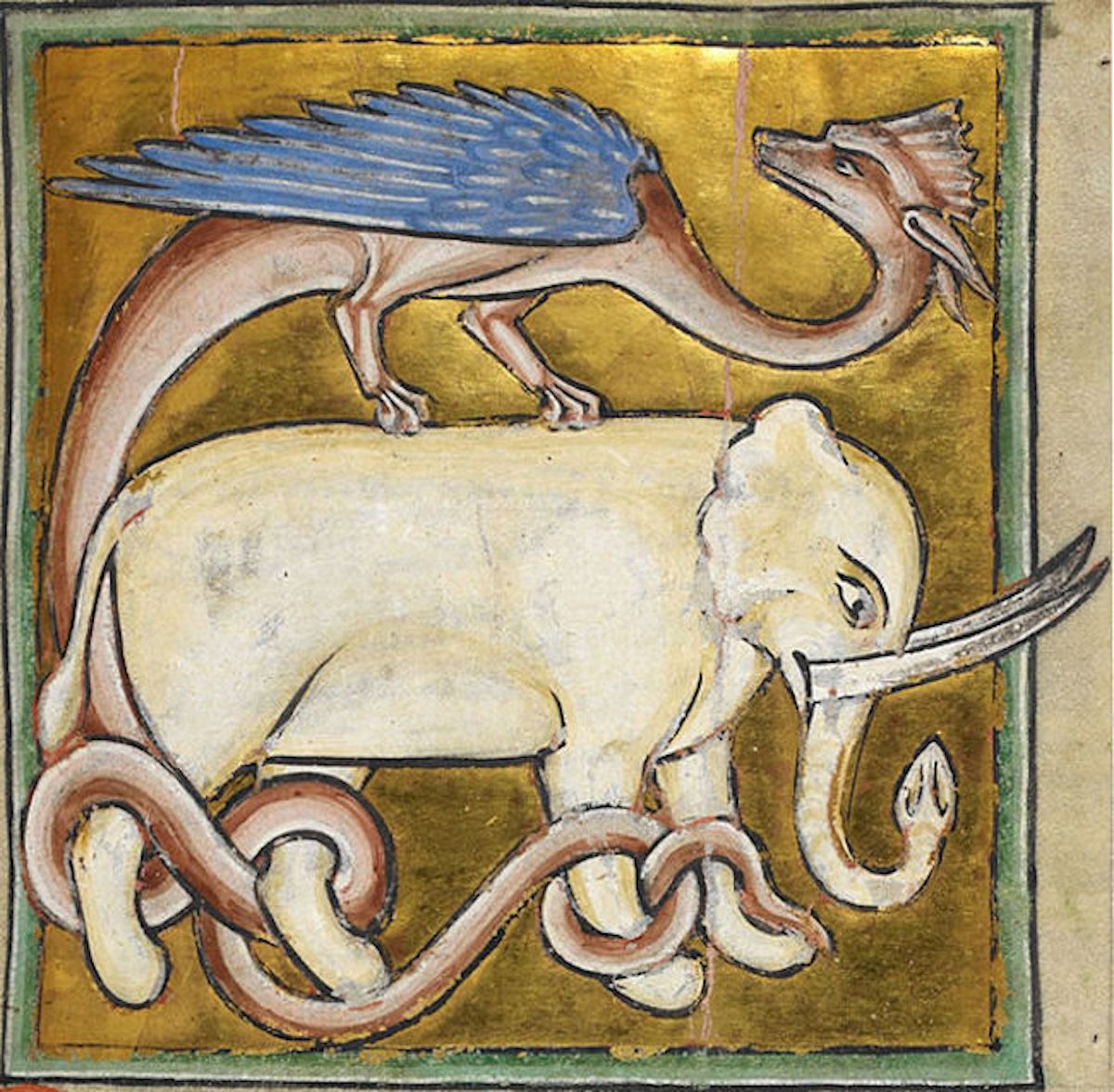 elephant in medieval art