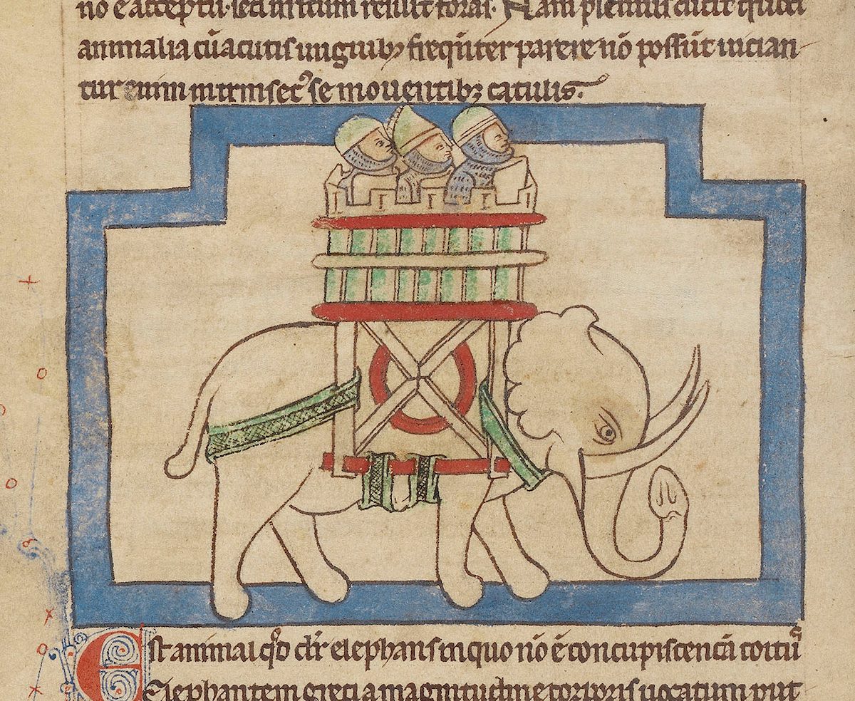 elephant in medieval art