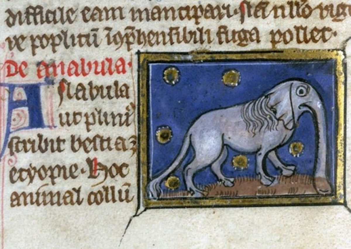 elephant in medieval art