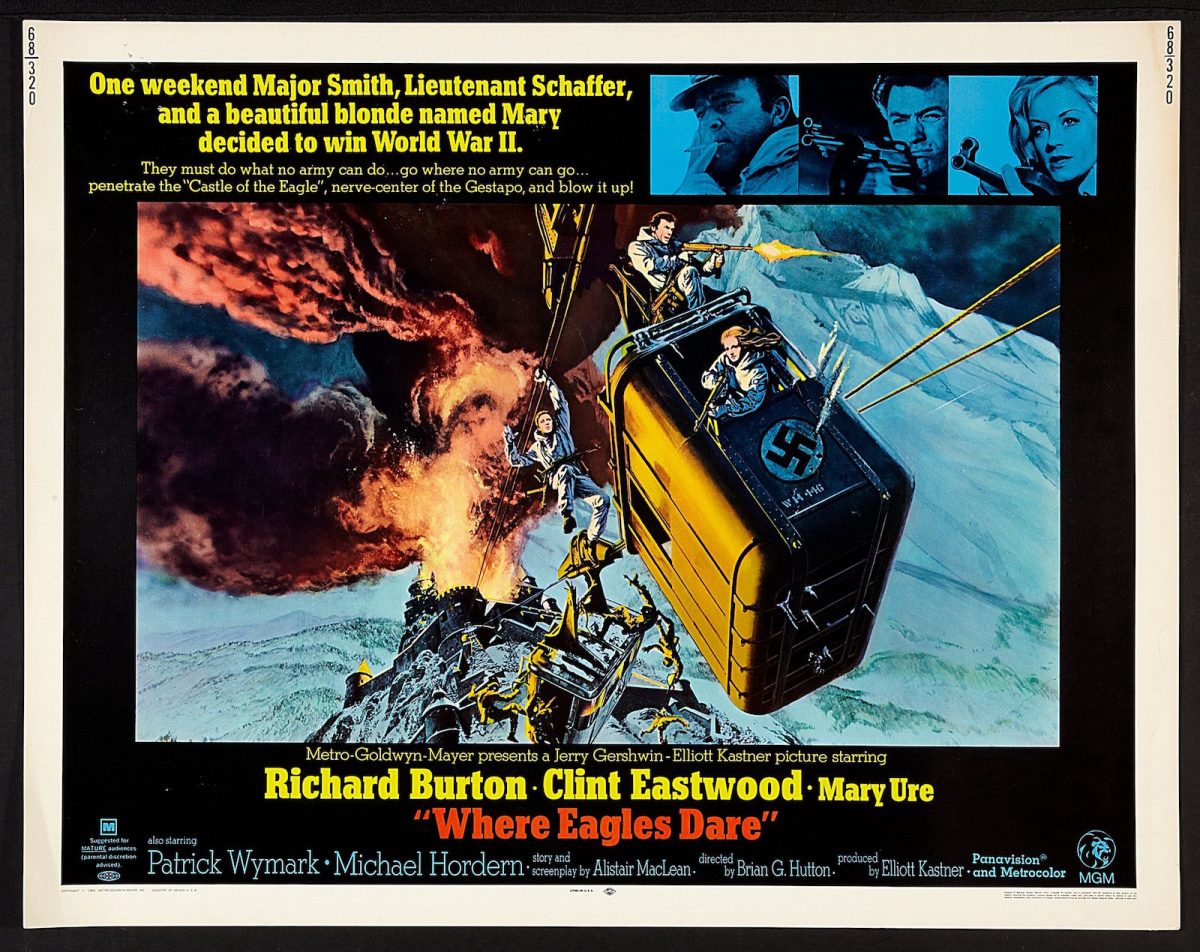 Alistair MacLean, Where Eagles Dare, film