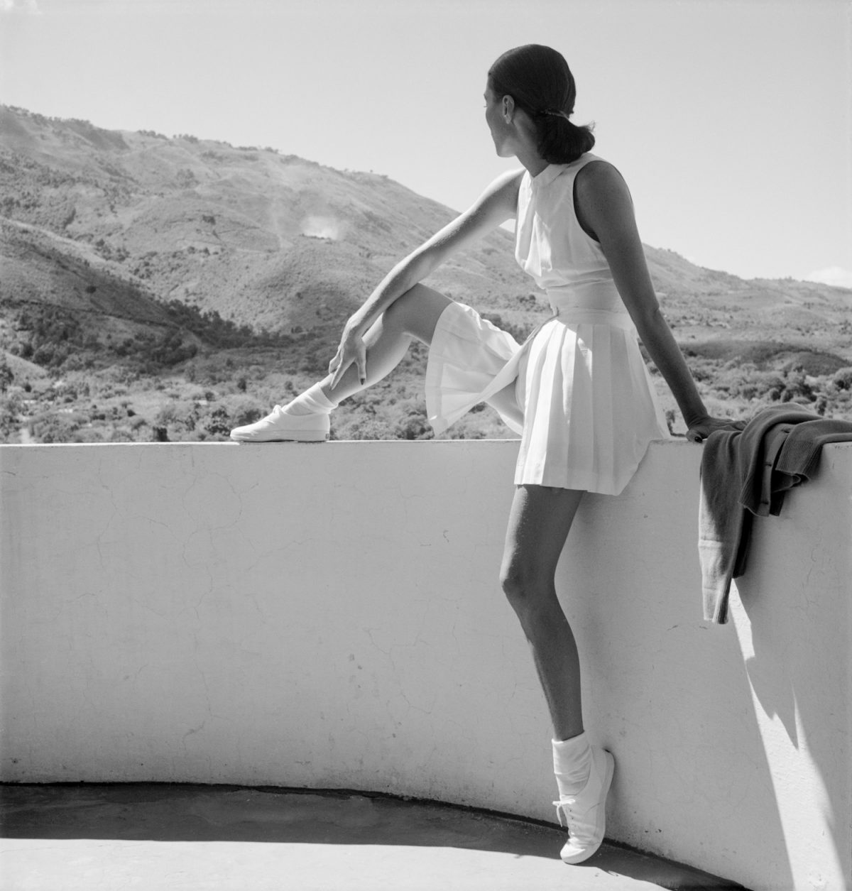Toni Frissell, model, fashion, tennis