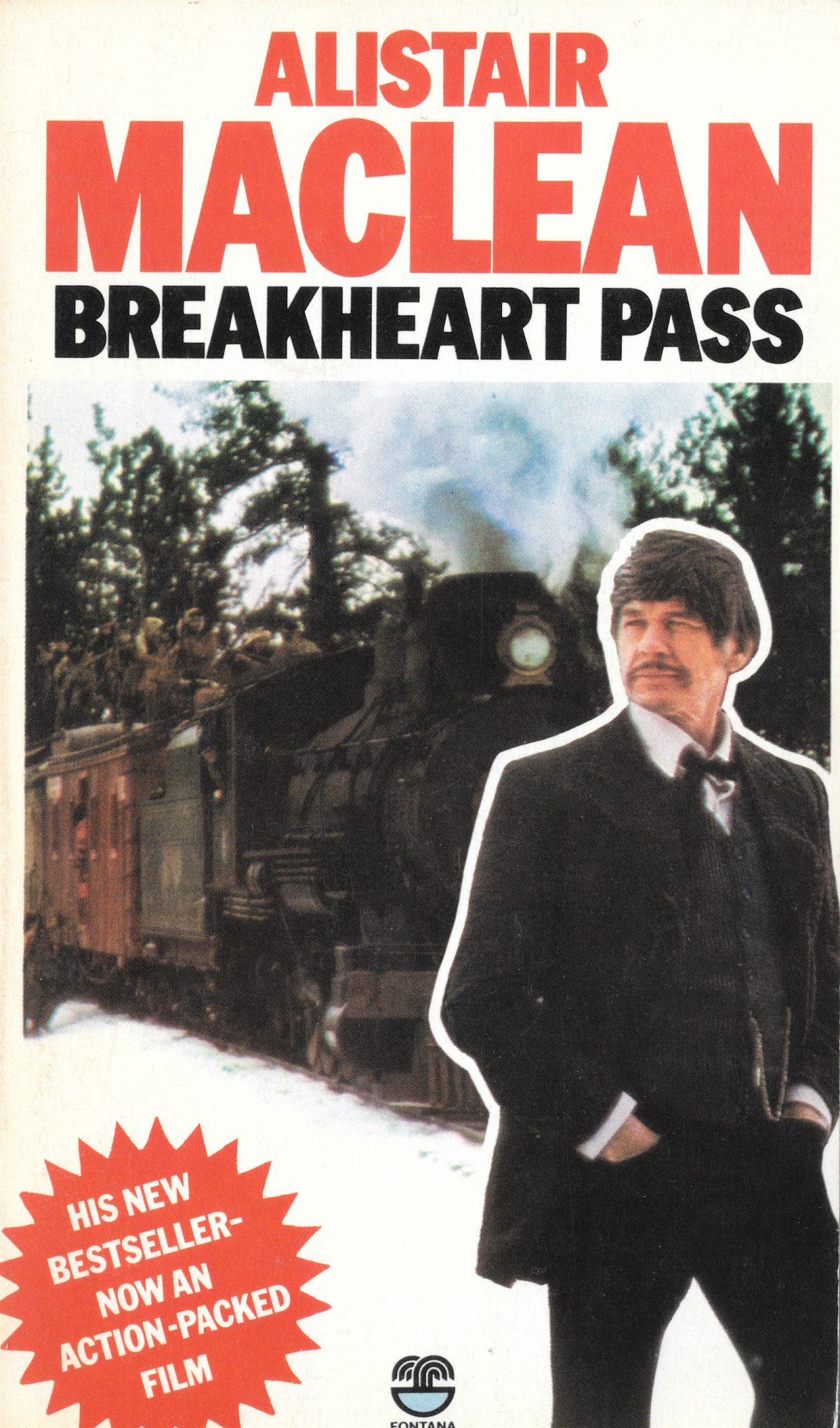 Alistair MacLean, Breakheart Pass, Charles Bronson, books