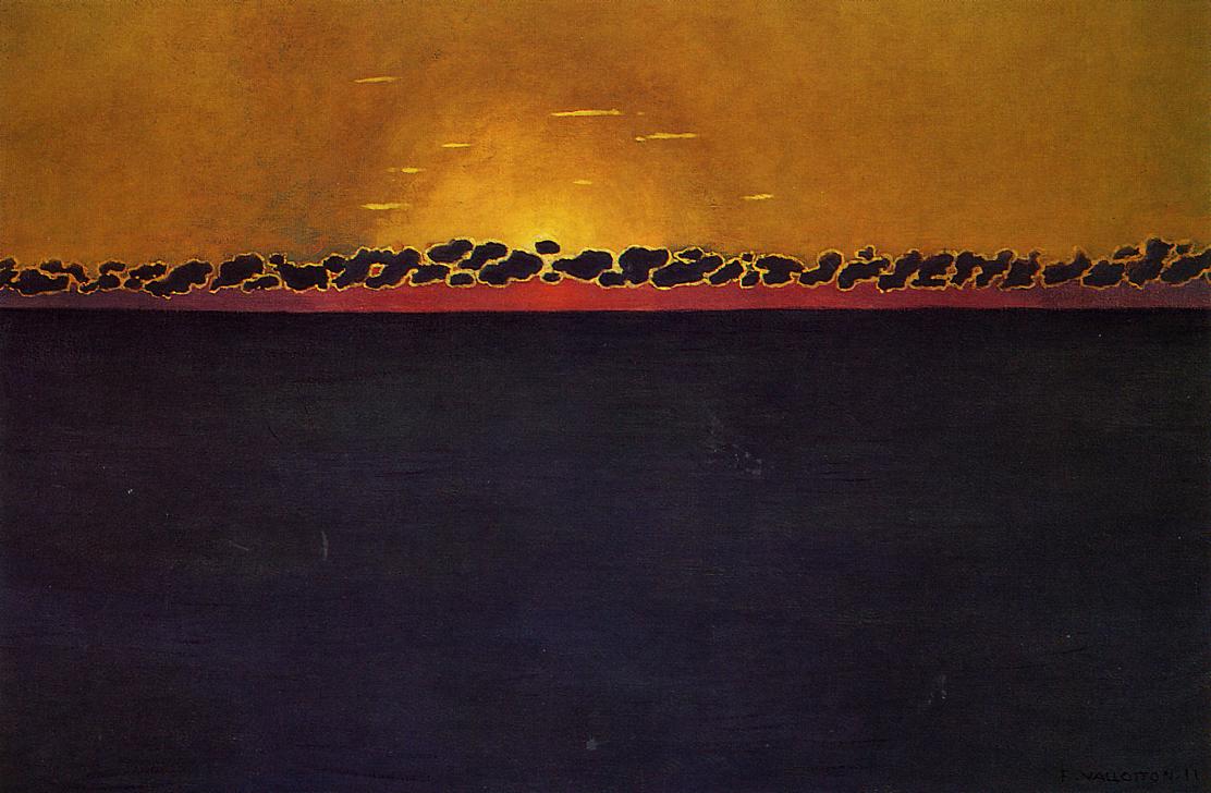 Felix Vallotton, Sunset, 1911