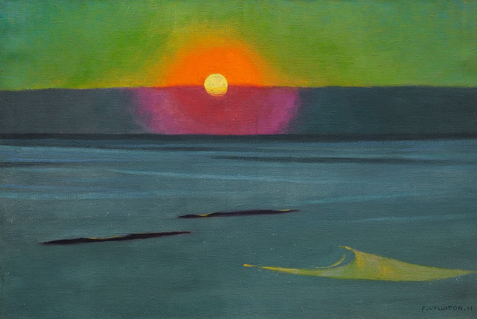Félix Vallotton, Sunset, 1913