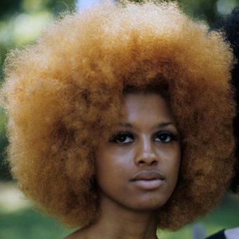 People of Harlem, New York in July 1970
