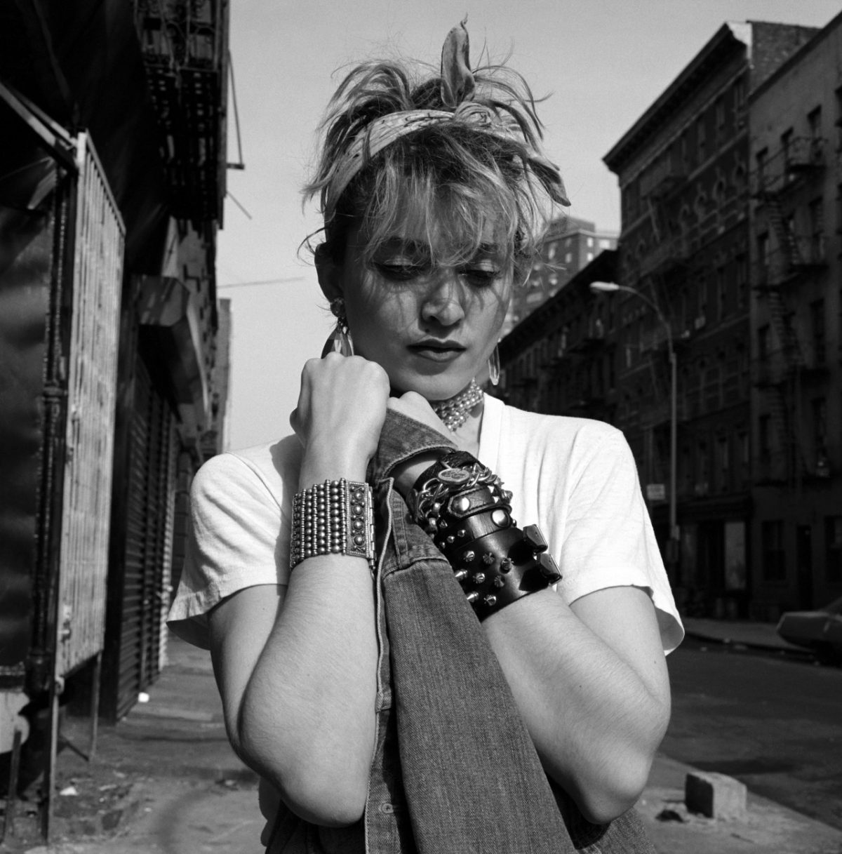 Madonna-photographed-outside-her-East-Vi