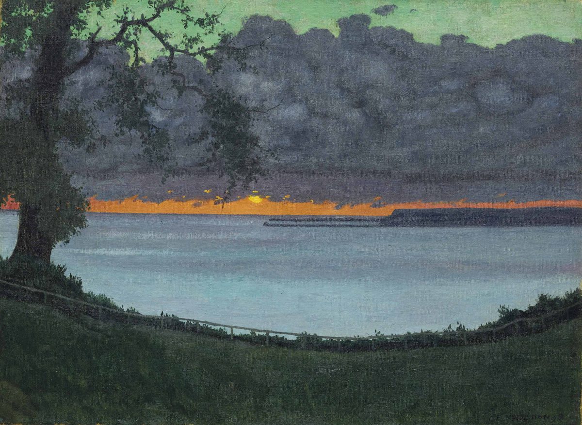 Sunset Felix Vallotton Painting, 1918