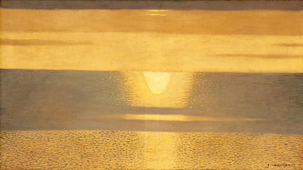 Sunset Felix Vallotton Painting, 1913