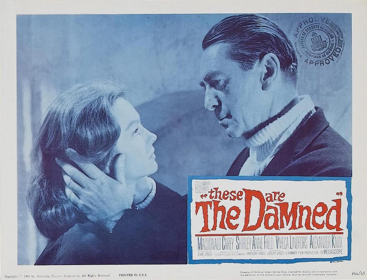 Shirley Anne-Field, Oliver Reed, Joseph Losey, These are the Damned, film