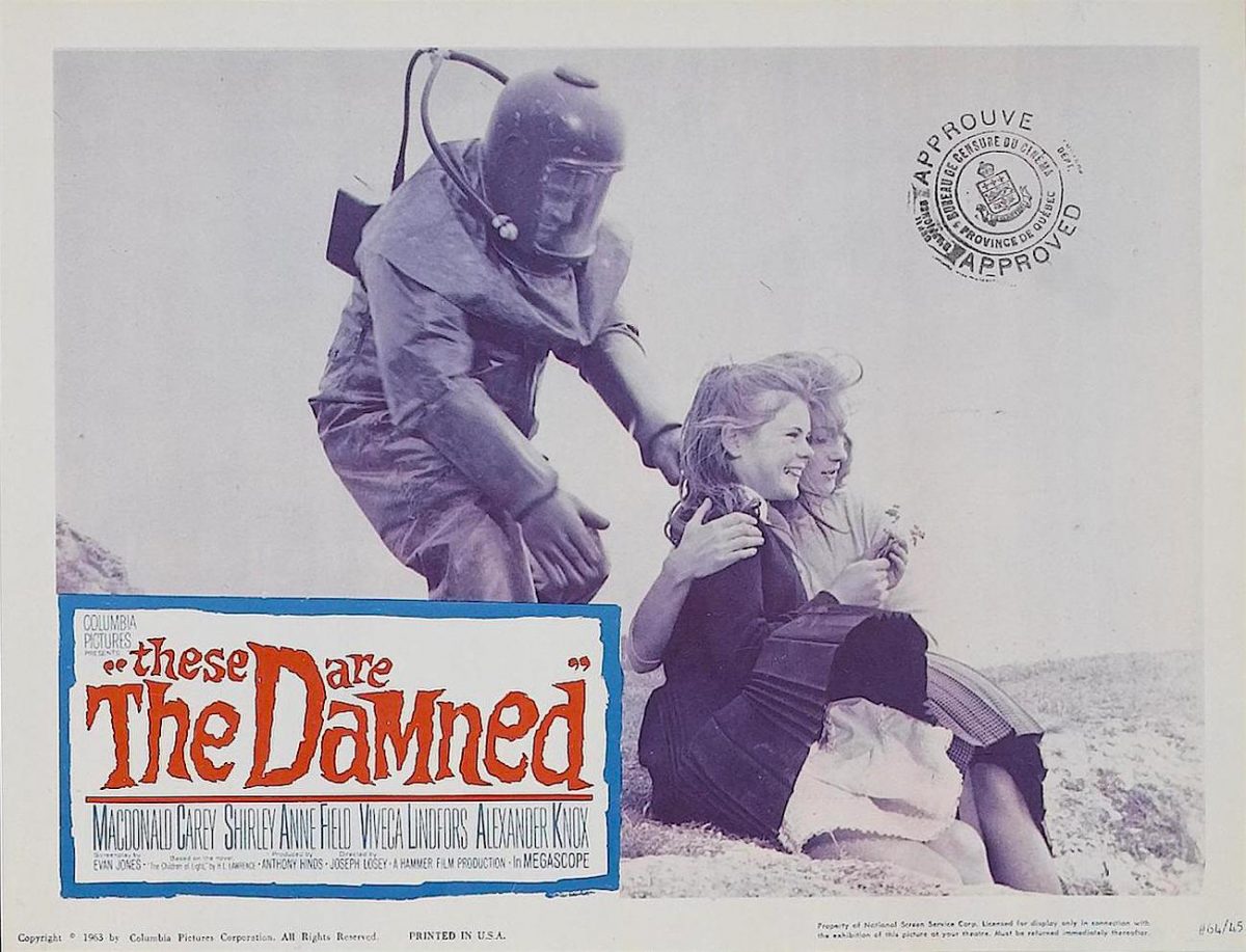 Shirley Anne-Field, Oliver Reed, Joseph Losey, These are the Damned, film