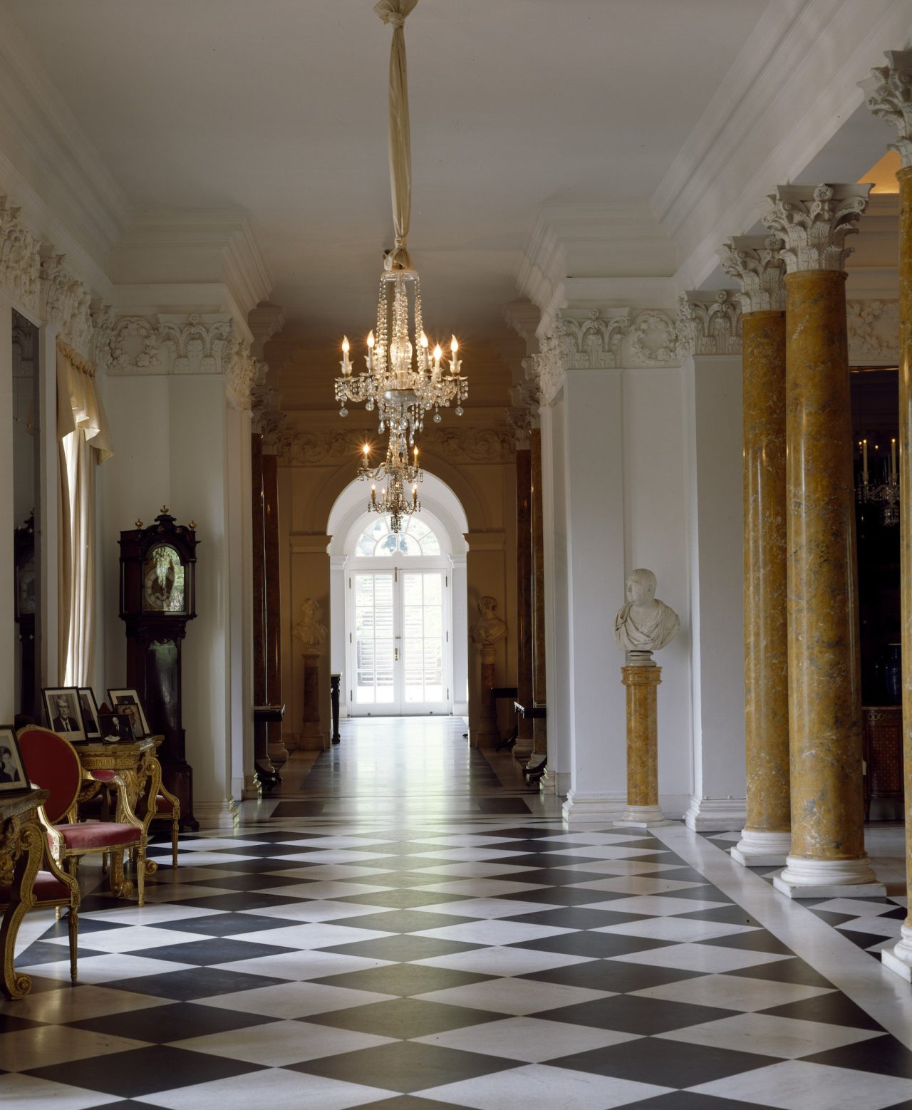Carol M Highsmith, America, photography, hallways, UK Ambassador, Washington DC