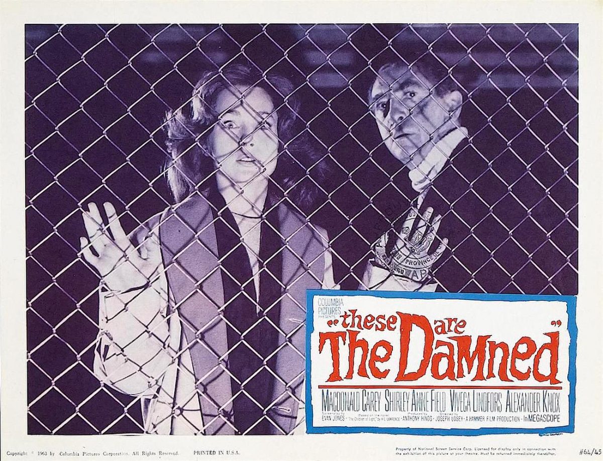 Shirley Anne-Field, Oliver Reed, Joseph Losey, These are the Damned, film