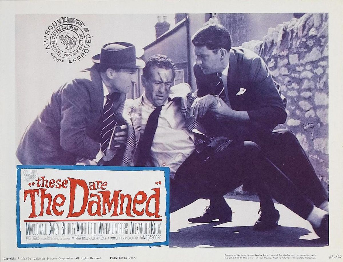 Shirley Anne-Field, Oliver Reed, Joseph Losey, These are the Damned, film