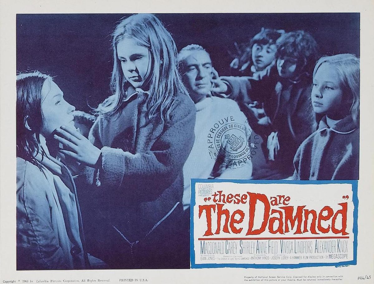 Shirley Anne-Field, Oliver Reed, Joseph Losey, These are the Damned, film