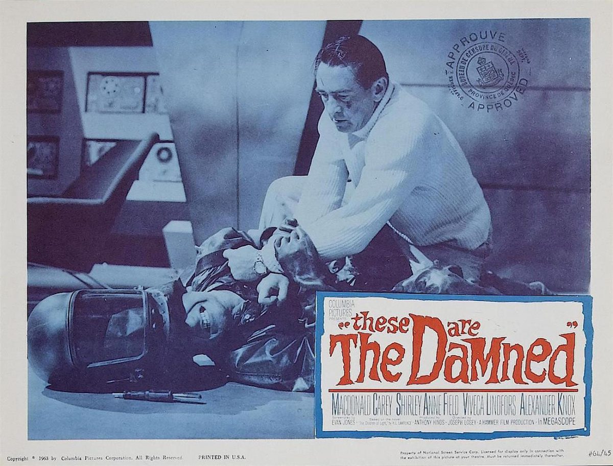 Shirley Anne-Field, Oliver Reed, Joseph Losey, These are the Damned, film