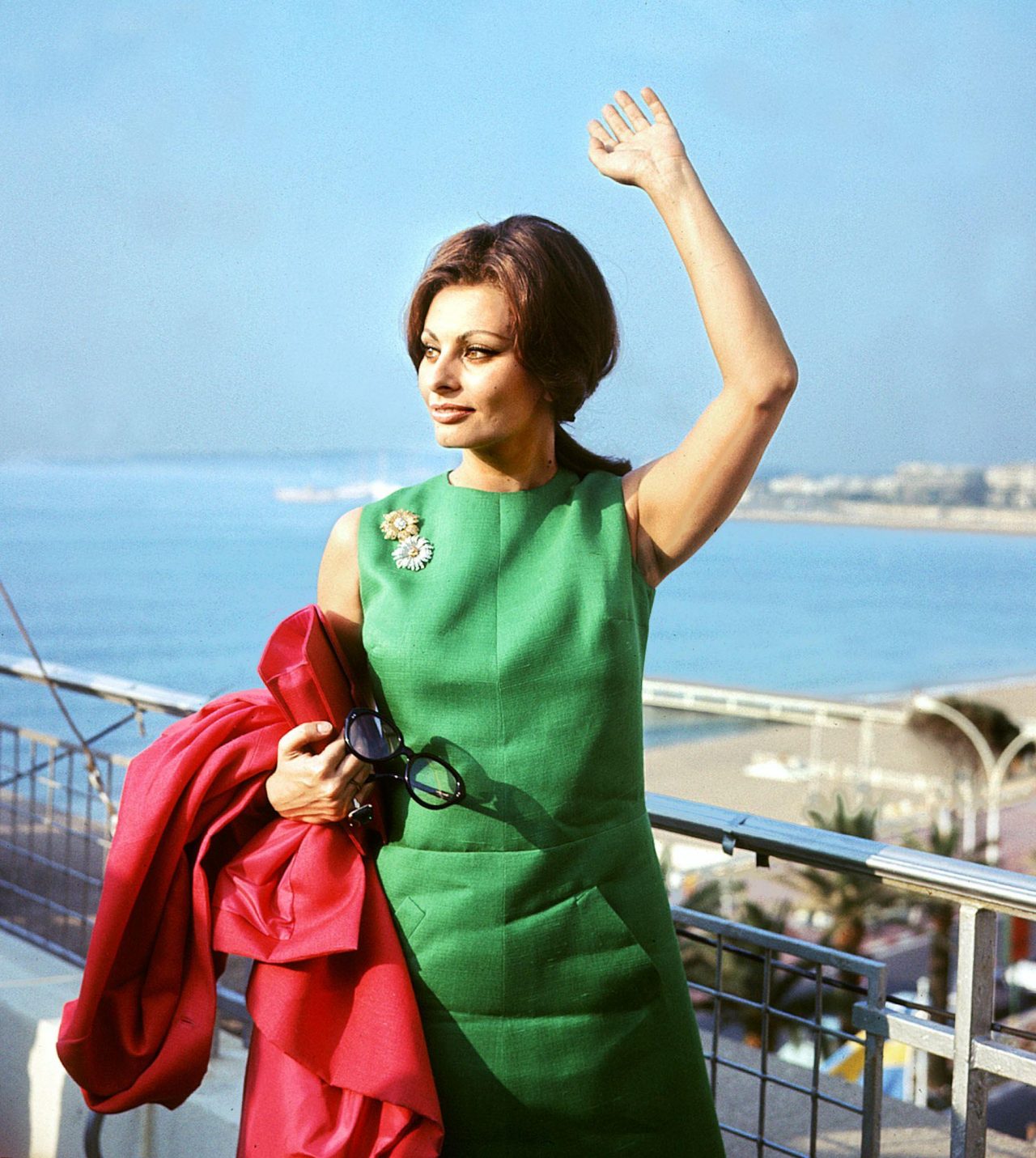 Sophia Loren during Cannes Film Festival 1964 - Flashbak