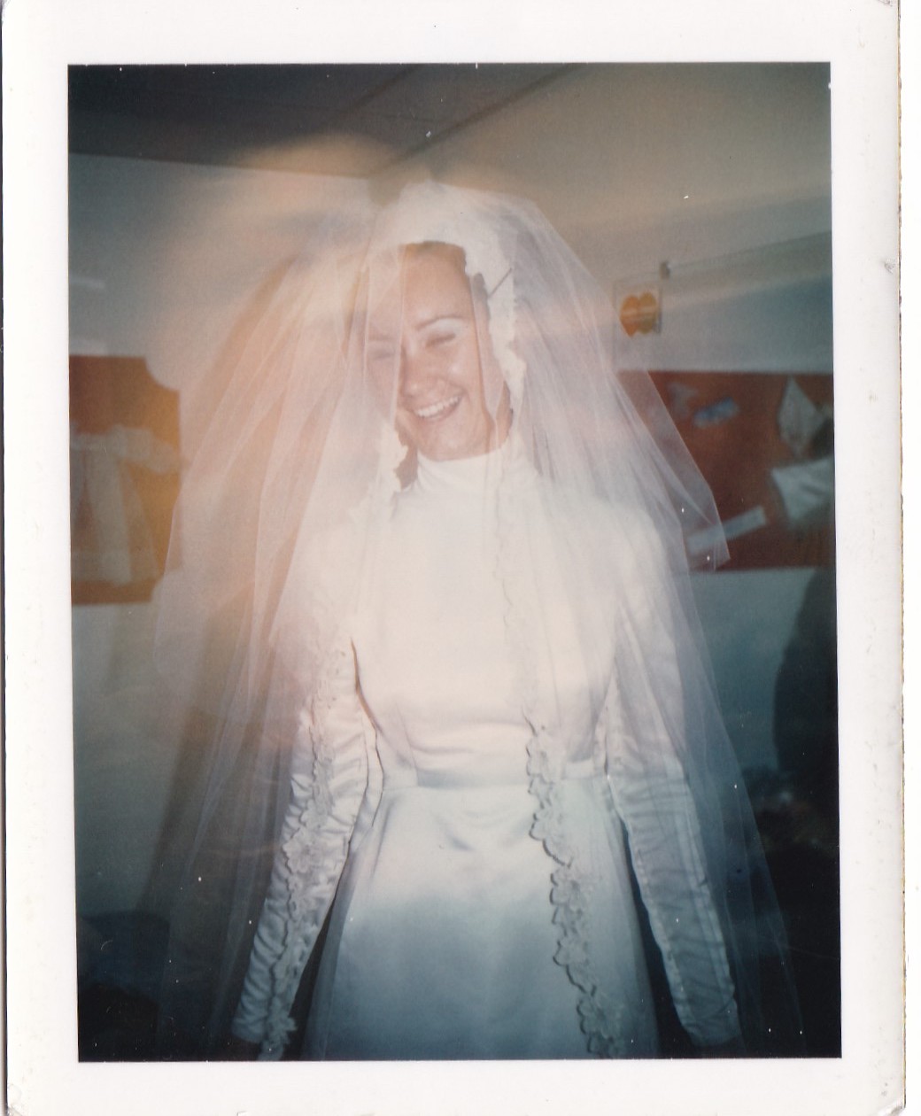 Vintage snapshots of brides