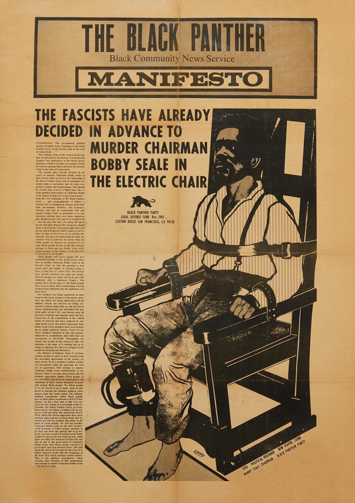 The Radical Art of The Black Panther, the Revolution's Newspaper