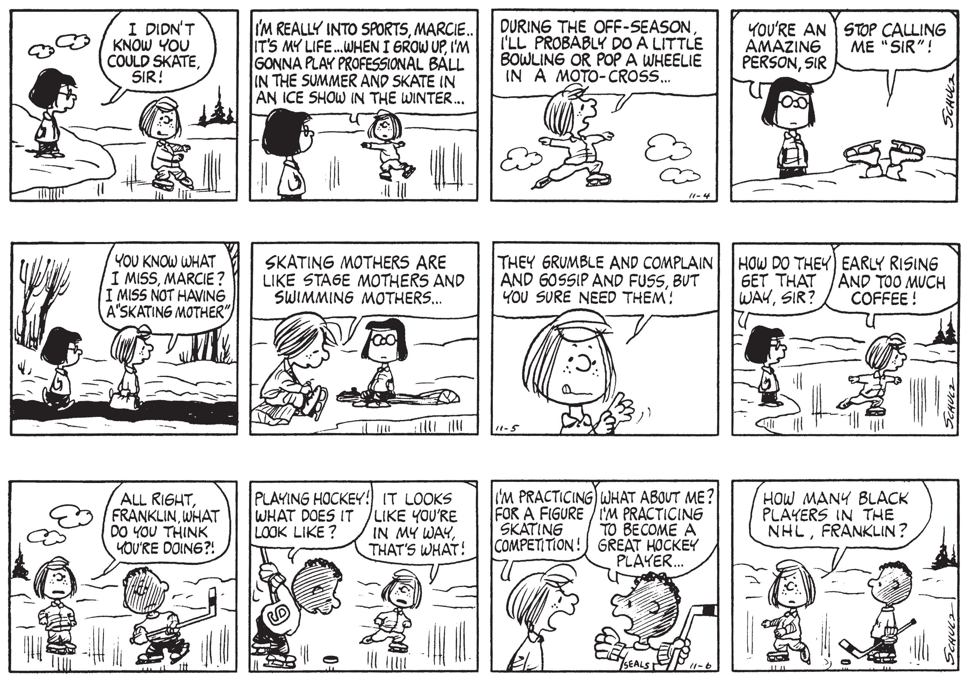 franklin racism peppermint patty - Flashbak