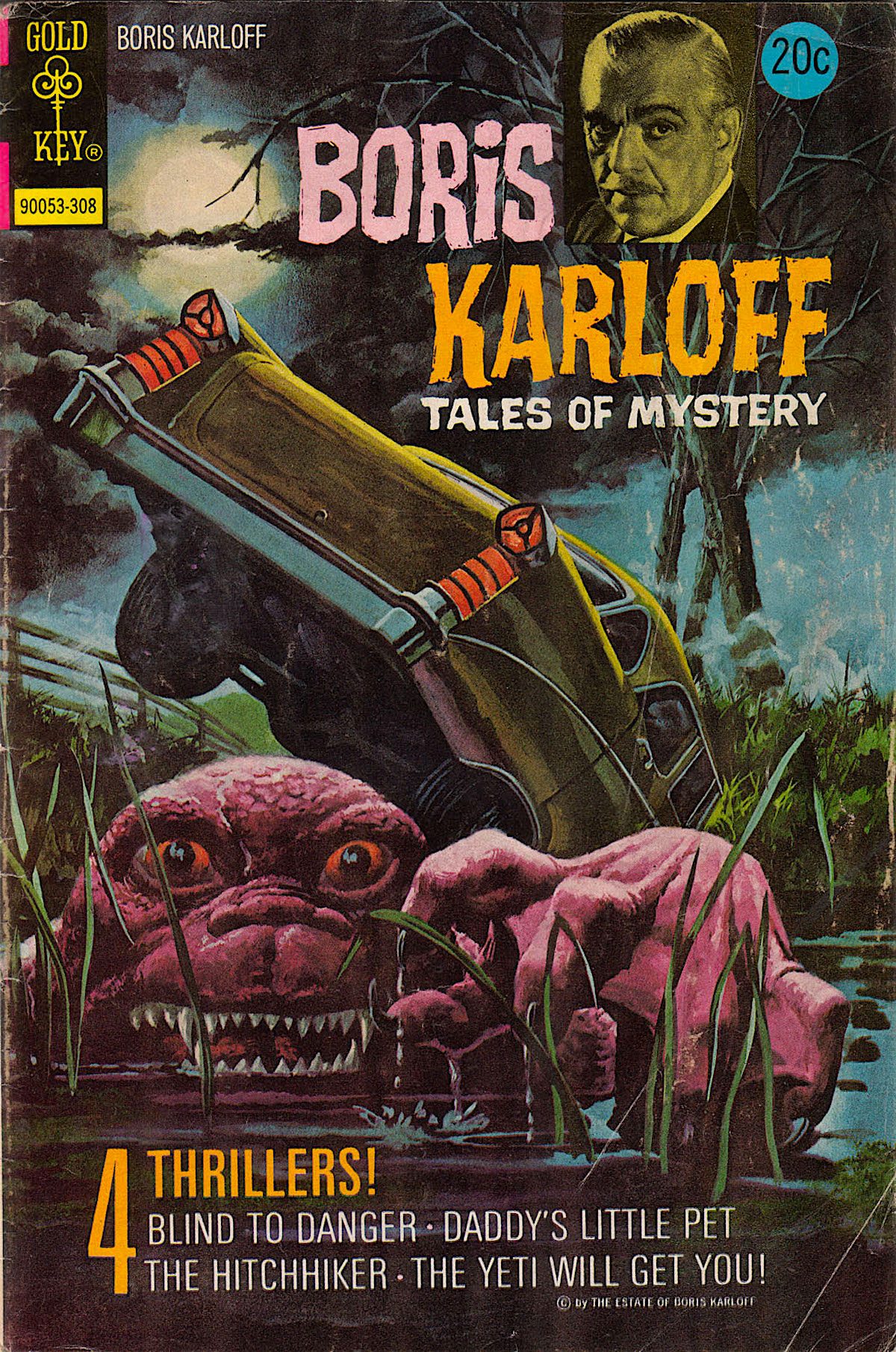 Boris Karloff, Tales of Mystery, comics