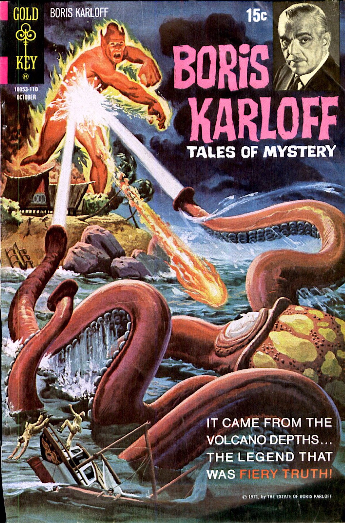 Boris Karloff, Tales of Mystery, comics