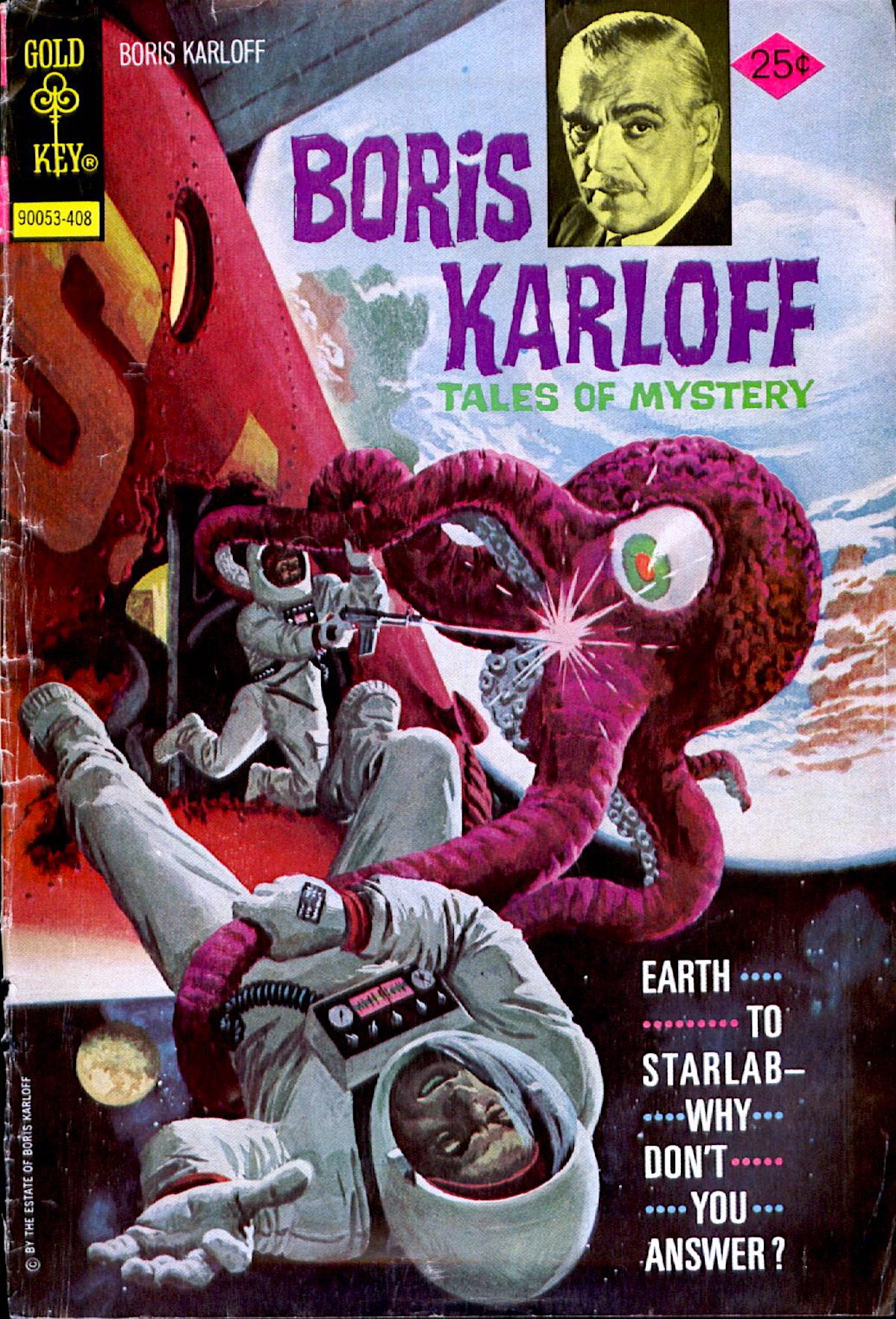 Boris Karloff, Tales of Mystery, comics