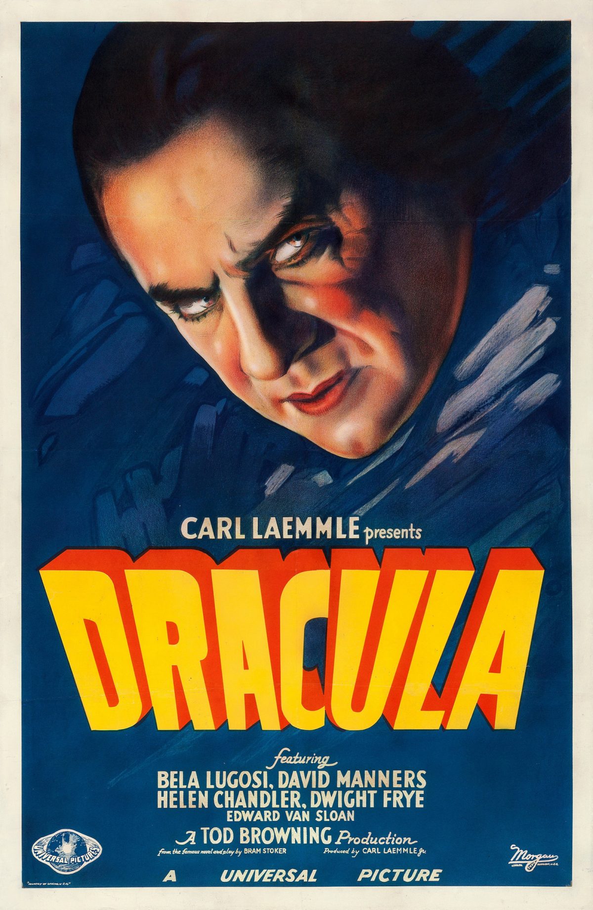 Dracula, Bela Lugosi, film poster, horror movie, 1931