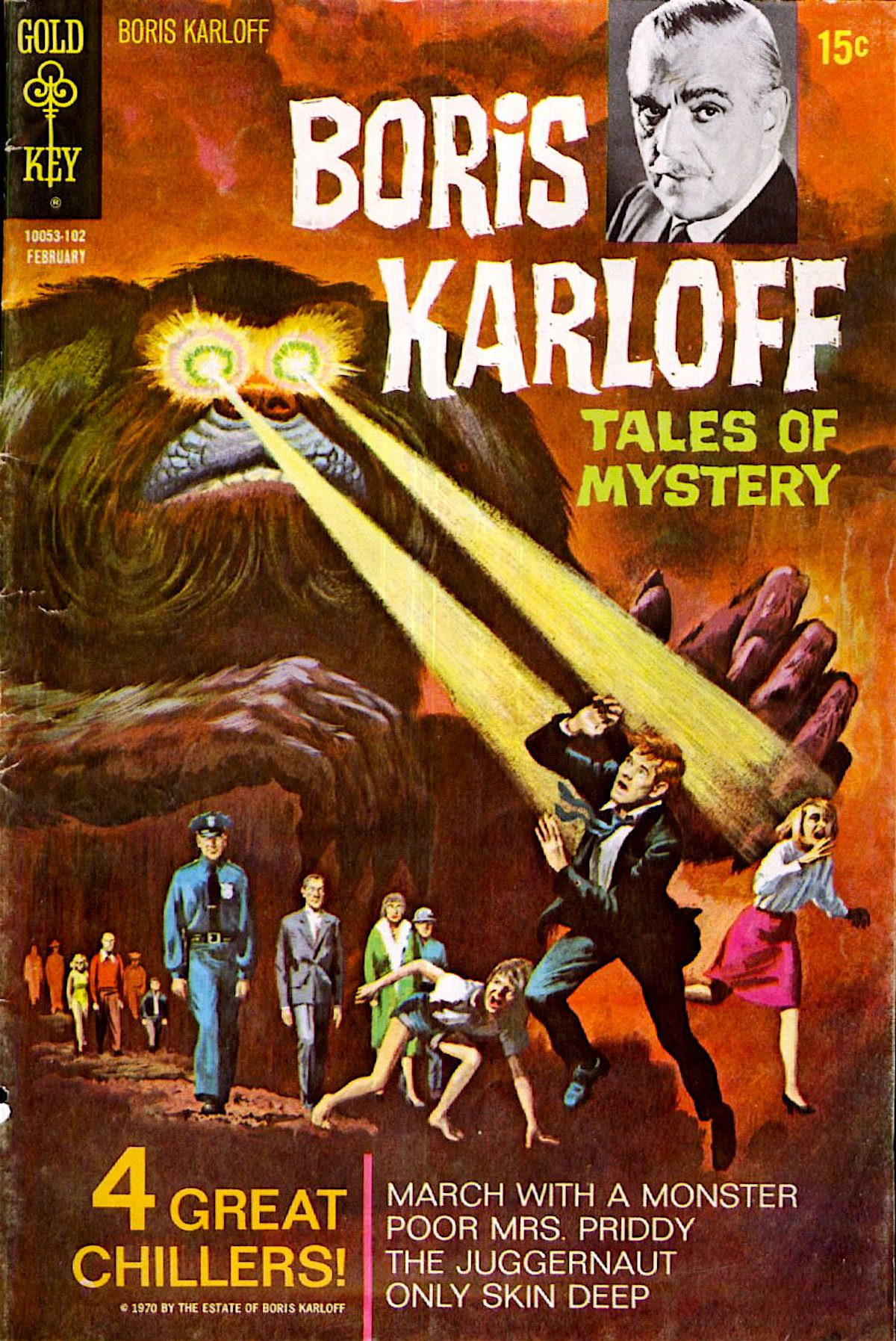 Boris Karloff, Tales of Mystery, comics