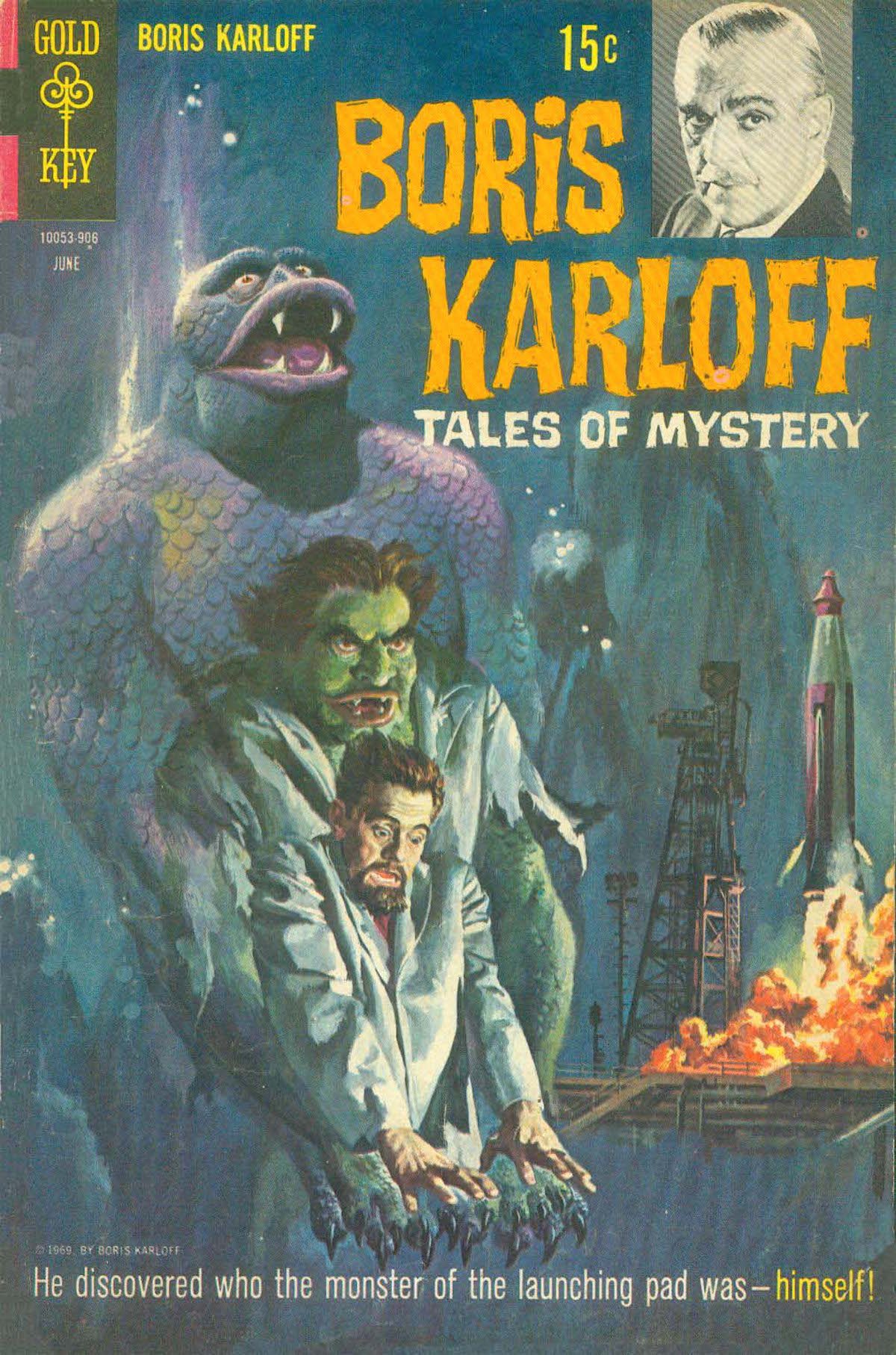 Boris Karloff, Tales of Mystery, comics