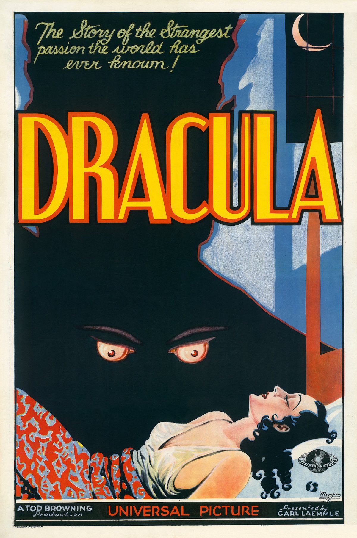 Dracula, Bela Lugosi, film poster, horror movie, 1931