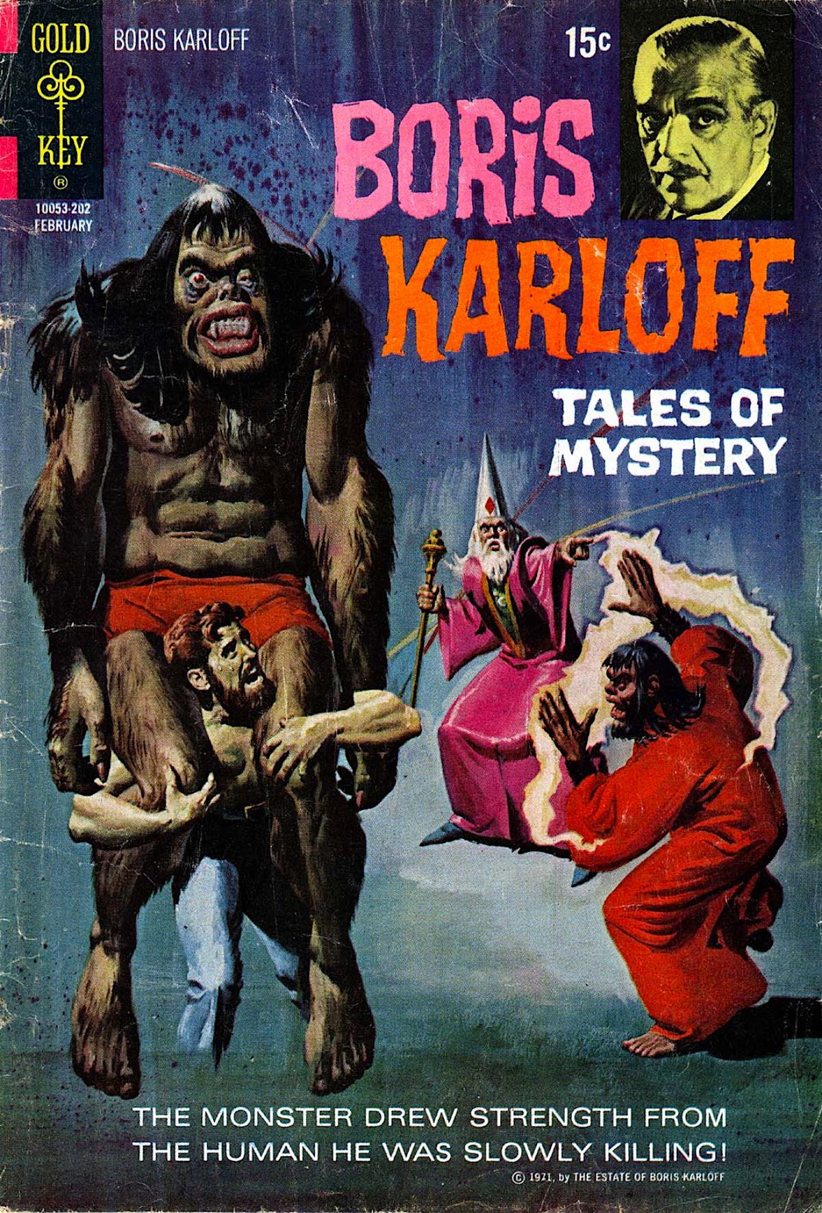 Boris Karloff, Tales of Mystery, comics