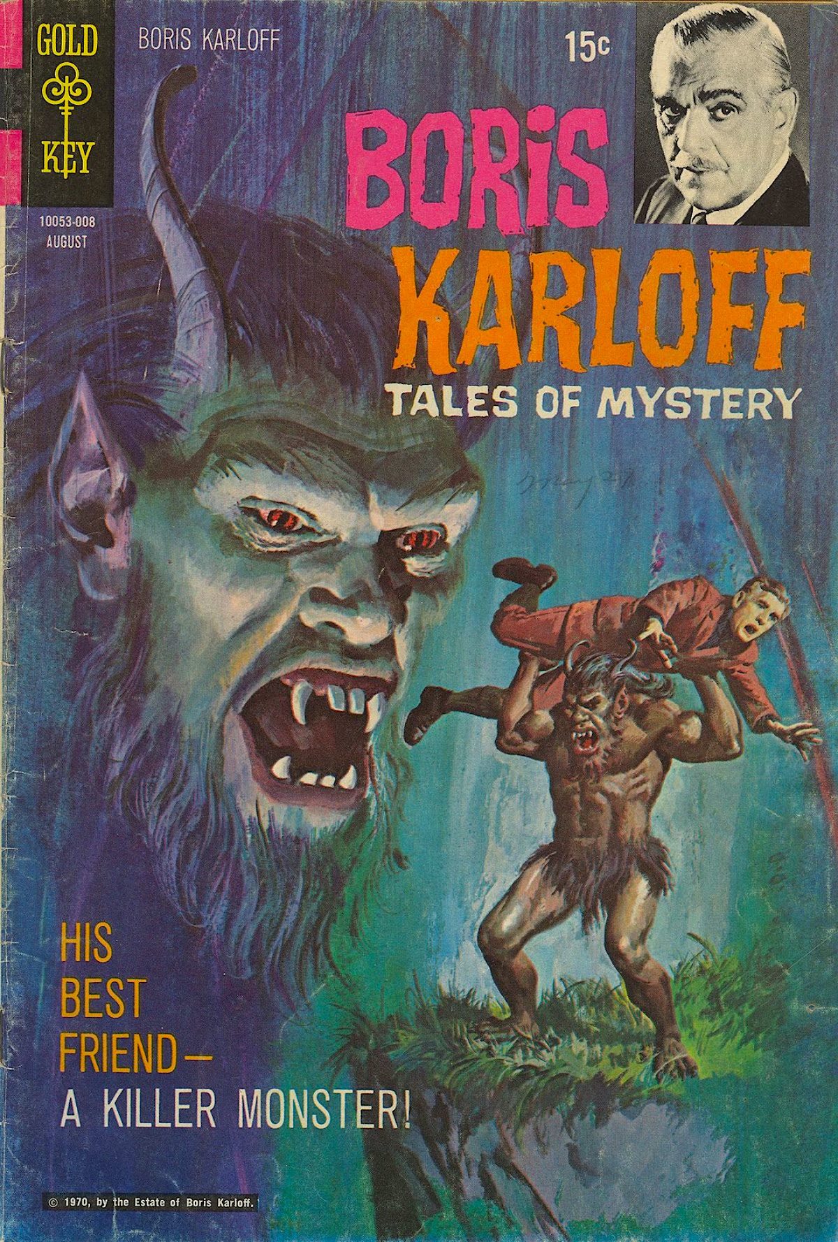 Boris Karloff, Tales of Mystery, comics