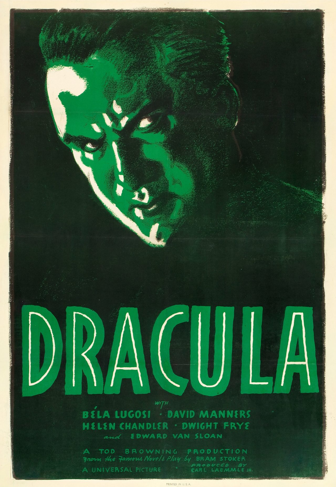 Dracula, Bela Lugosi, film poster, horror movie, 1931