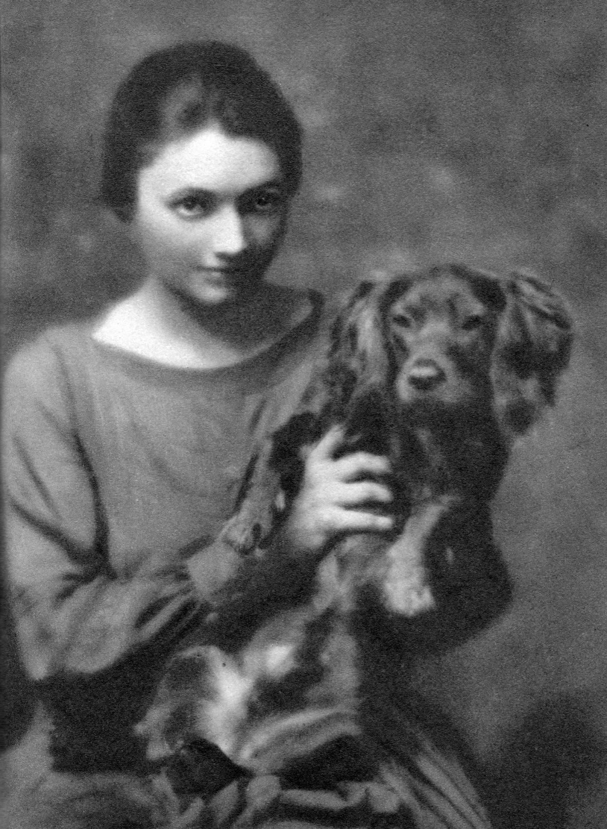 Arnold Genthe, Katharine Cornell, dog, film