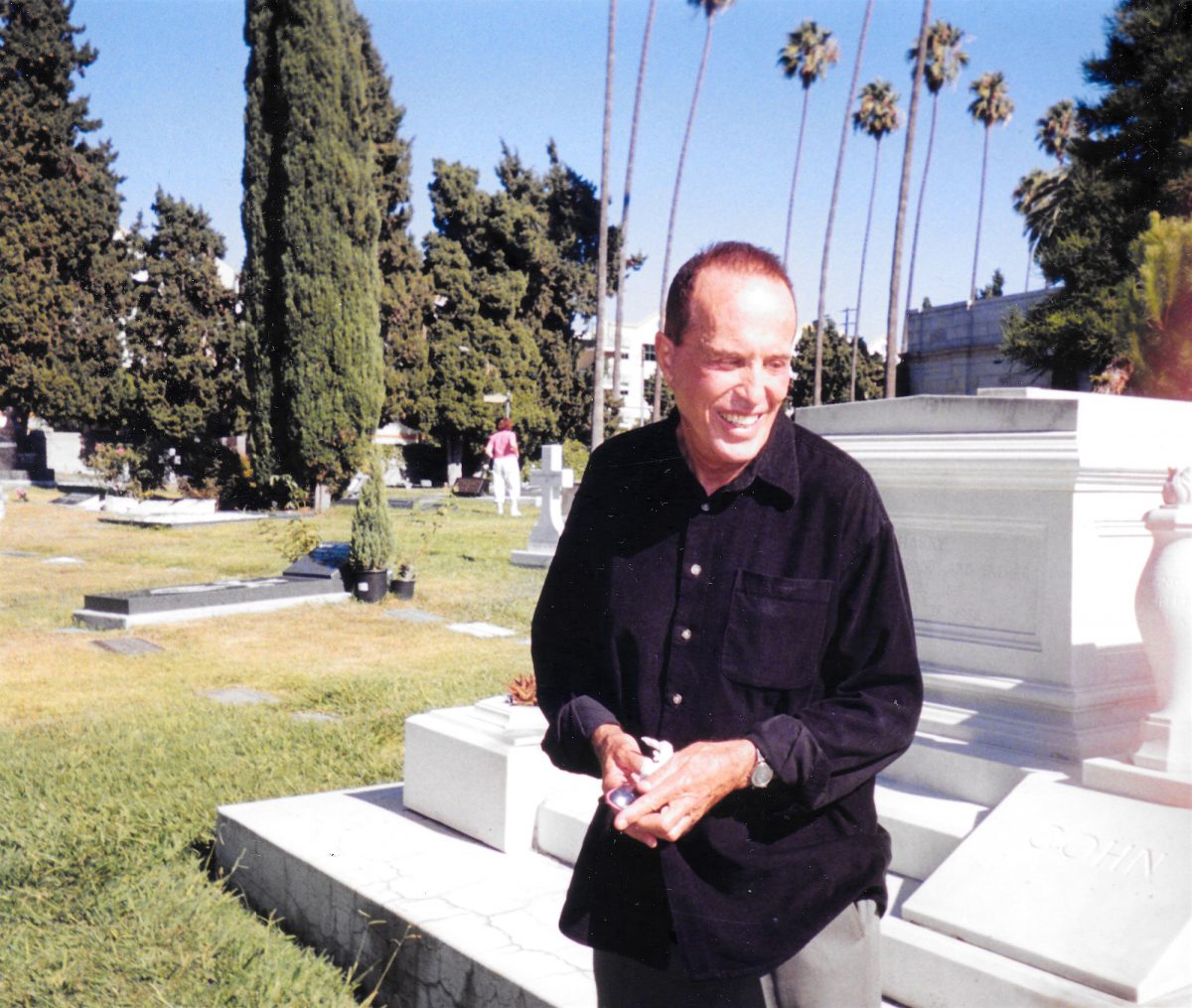 Kenneth Anger, Paul Gallagher, Hollywood Forever Cemetery, 2004