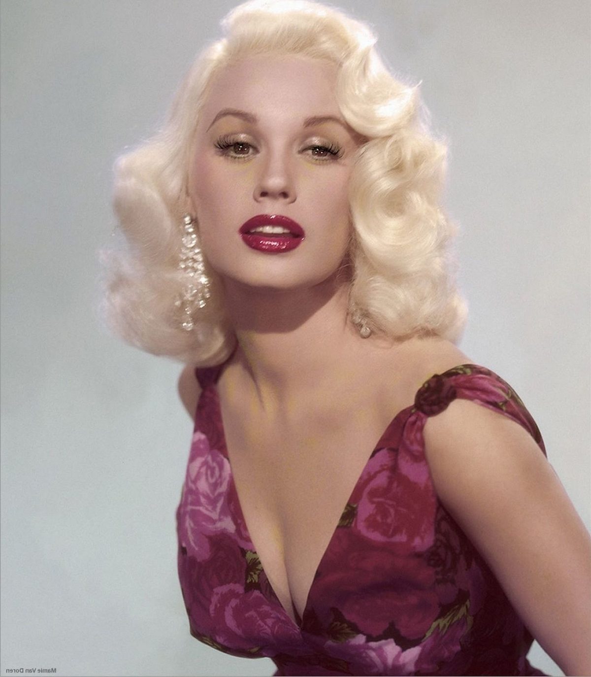 Mamie Van Doren, film star, model